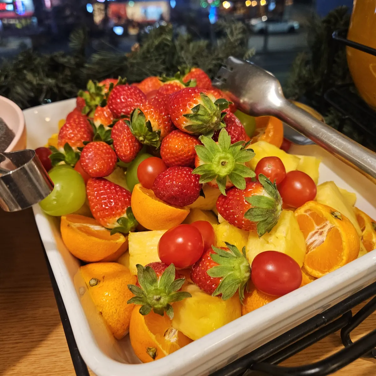 치과병원 디저트 핑거푸드 준비