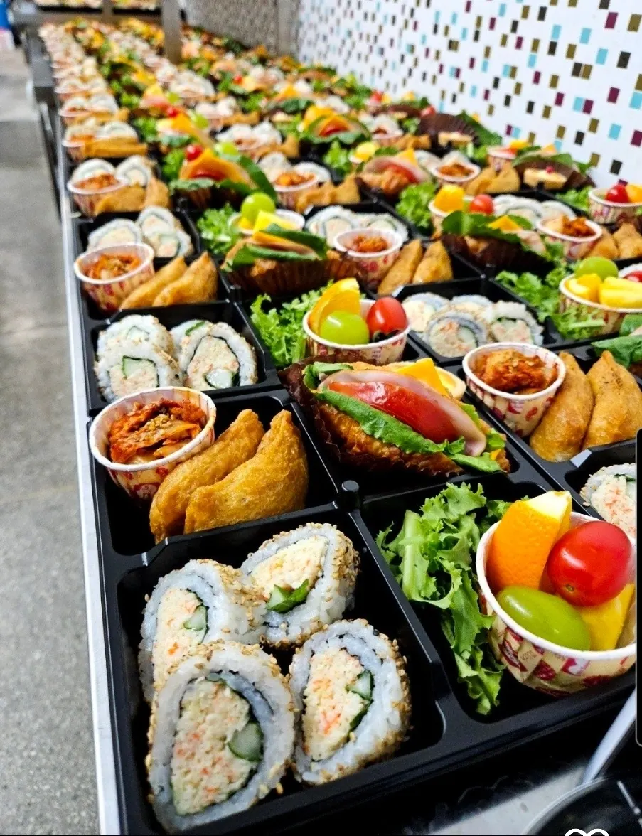 핑거푸드 도시락 구성